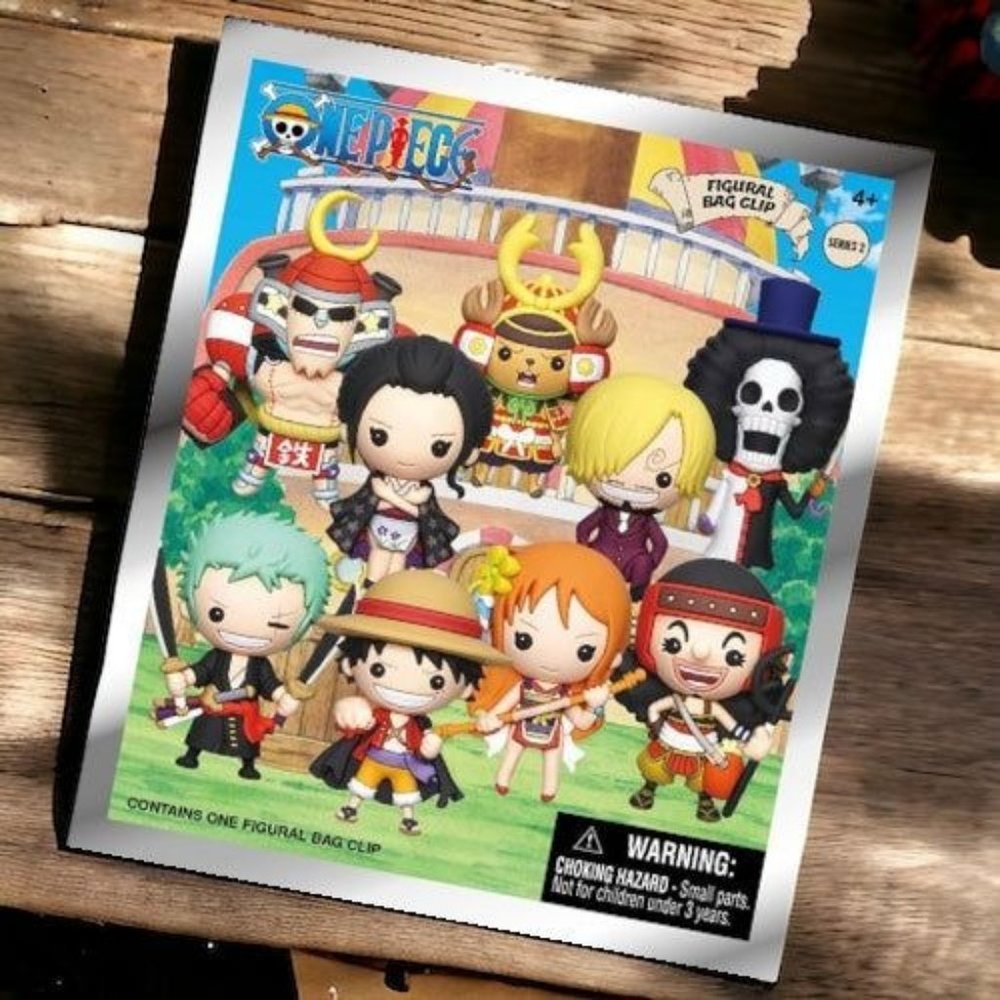 One Piece Anime 3D Foam Mystery Bag Clip